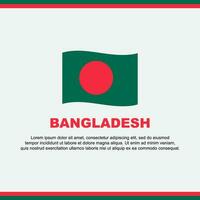 Bangladesh Flag Background Design Template. Bangladesh Independence Day Banner Social Media Post. Bangladesh Design vector