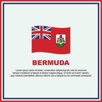 Bermuda Flag Background Design Template. Bermuda Independence Day Banner Social Media Post. Bermuda Banner vector