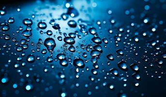 Water Drop Realistic AI Generative Image photo