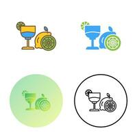 Lime Juice Vector Icon