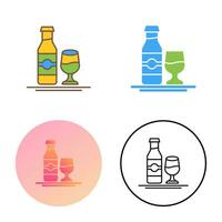 icono de vector de refresco