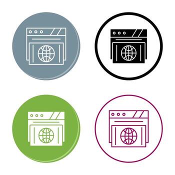 Browser Vector Icon