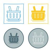 Shopping Basket Vector Icon