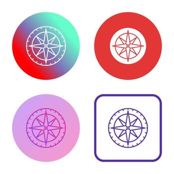 icono de vector de brújula