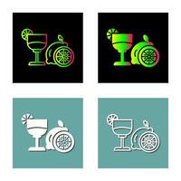 Lime Juice Vector Icon