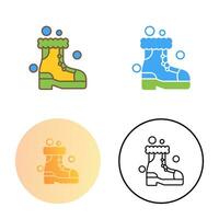 Snowshoes Vector Icon