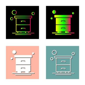 icono de vector de mesa
