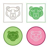 Polar Bear Vector Icon