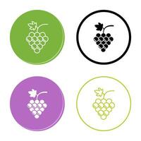 Grapes Vector Icon