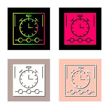 icono de vector de tiempo