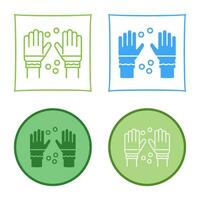 Winter Gloves Vector Icon