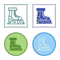 Snow Boots Vector Icon