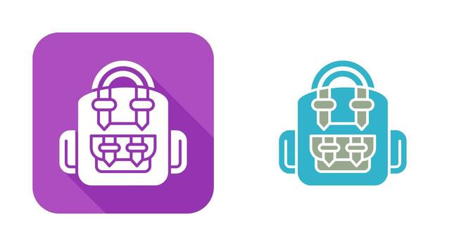 Backpack Vector Icon