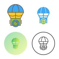 Parachute Vector Icon