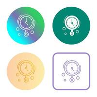 Wall Clock Vector Icon