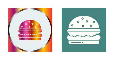 icono de vector de hamburguesa