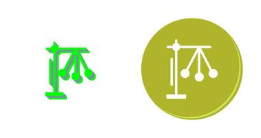 icono de vector de péndulo