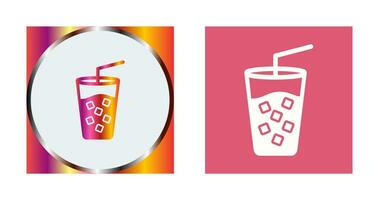 Cold Drink Vector Icon