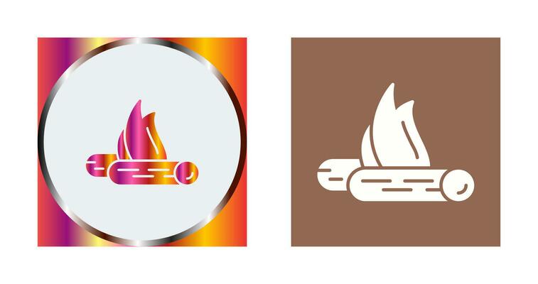 Bon Fire Vector Icon