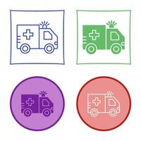 Ambulance Vector Icon