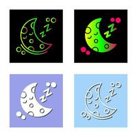 Sleeping Vector Icon