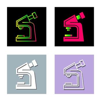 Microscope Vector Icon