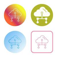 Internet Cloud Vector Icon