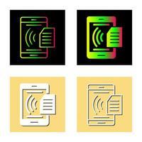 icono de vector de teléfono inteligente