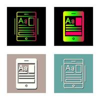 Education App Vector Icon