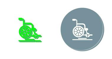 Wheel Chair Vector Icon