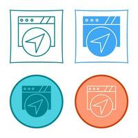 Navigation Vector Icon