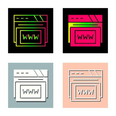 Www Vector Icon