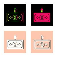 Money Up Vector Icon