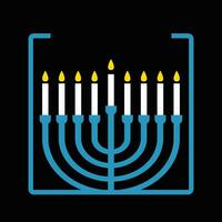 Hanukkah Day T Shirt Design. vector