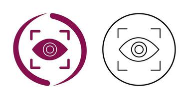 Eye Scan Vector Icon