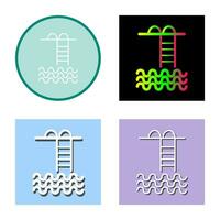 Swiming pool Vector Icon