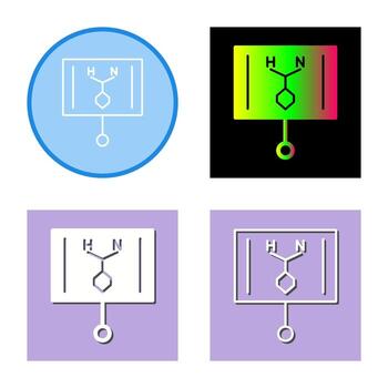 icono de vector de fórmula