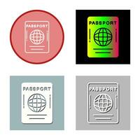 Passport Vector Icon