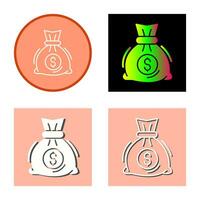 Money Bag Vector Icon