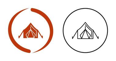 Tent Vector Icon