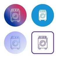 Washing Machine Vector Icon