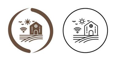 Smart Farm Vector Icon