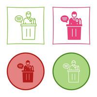 Debate Vector Icon