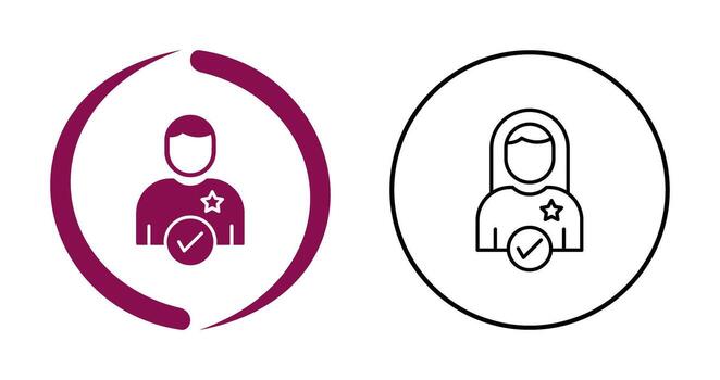 Candidate Vector Icon