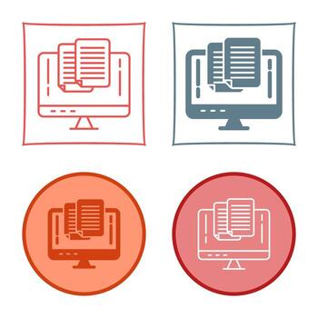 pegar icono vectorial vector