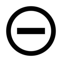 Do Not Enter Vector Glyph Icon For Personal And Commercial Use.