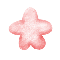 Cute Pink star icon design for print,wallpaper,kids and etc. png