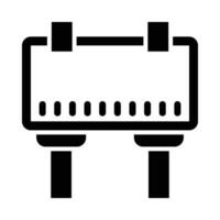 Billboard Vector Glyph Icon For Personal And Commercial Use.