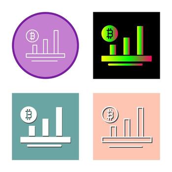 icono de vector de gráfico