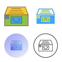 File Cabinet Vector Icon